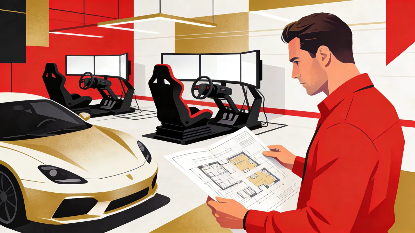 Starting a sim racing lounge